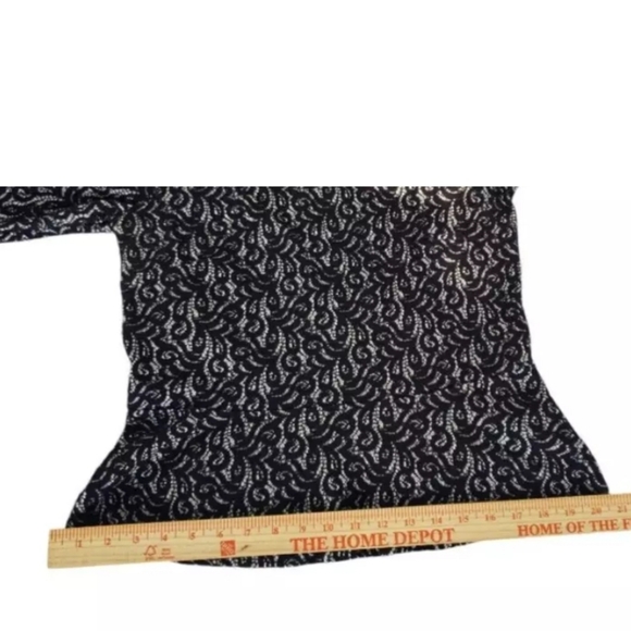 J Crew Black Lace Peplum Top Small - Picture 8 of 16